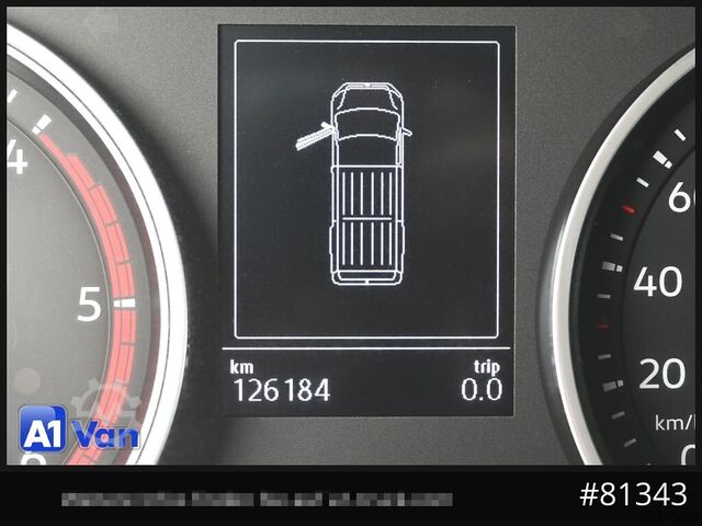 Hátíð loftrými sendibíll VW Crafter 35 Kasten L2H2, Klima, AHK, ZV,Tachograph