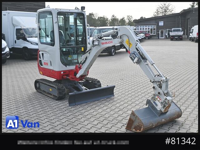 Sérsniðinn sendibíll TAKEUCHI Takeuchi TB216 V2 Minibagger, Schnellwechsler