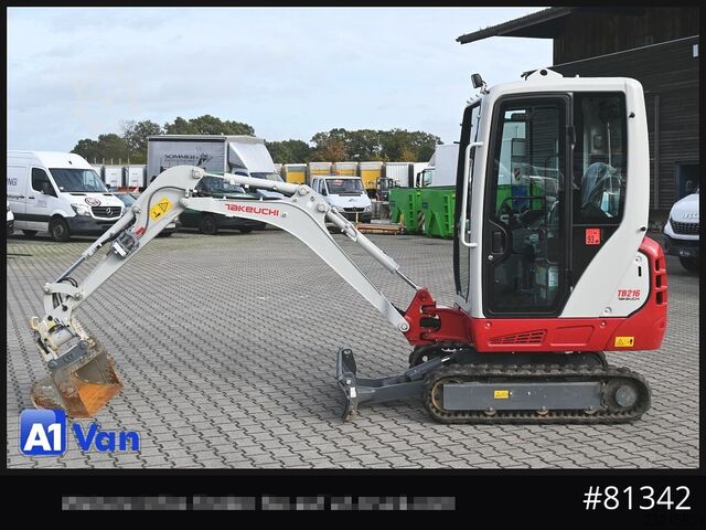 Sérsniðinn sendibíll TAKEUCHI Takeuchi TB216 V2 Minibagger, Schnellwechsler