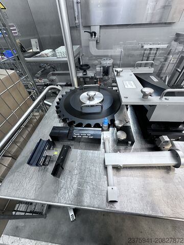 Kartónovací stroj, balicí stroj Mediseal Körber P-1500