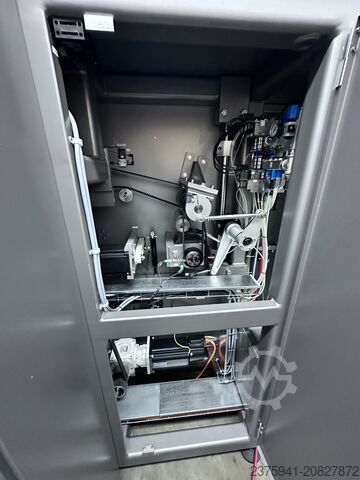 Kartónovací stroj, balicí stroj Mediseal Körber P-1500