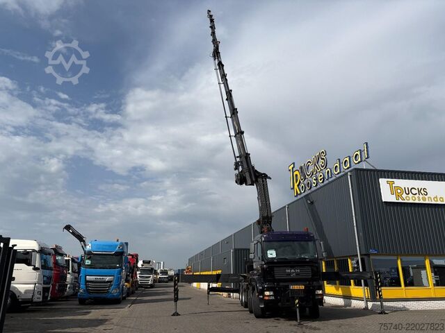 Krano sunkvežimis MAN TGA 41.430 + HIAB 800 6x + 5x JIB WINCH + 8X4 +...
