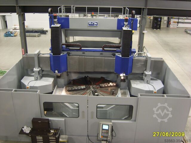 3 m VTL 33 CNC 2 heads and magazines