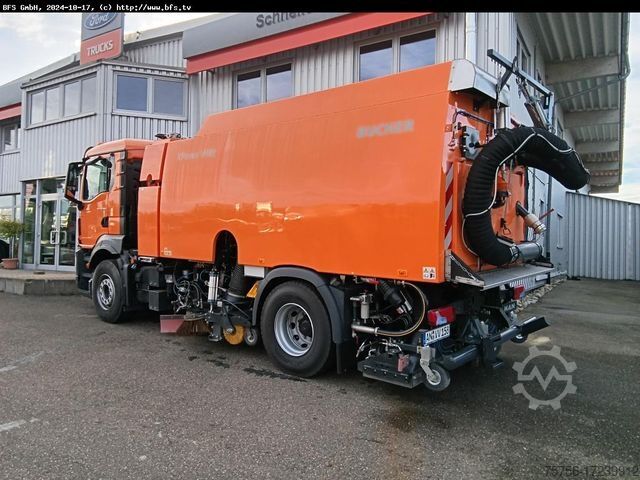 Ielu tīrīšanas mašīna MAN TGS 18.360 4x2 BL BEAM S9000 / Bucher V90 Rotorc