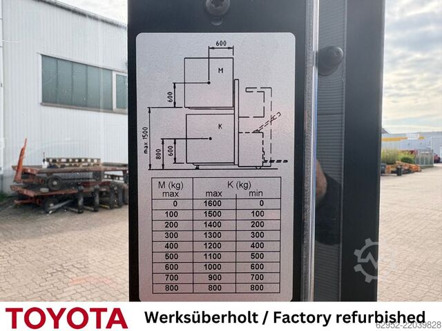 Empilhador manual Toyota SWE 120 L / Akku neu!