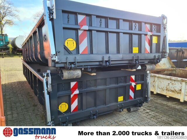 Cassone scarrabile  Abrollcontainer mit Klappe ca. 9 m³,