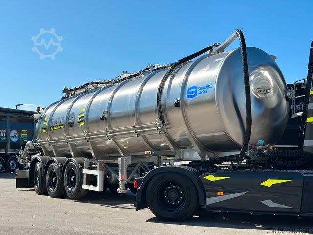 Semi trailer tangki  SCHWARTE JANSKY Hochleistungs-Zubringer, MIETEN?