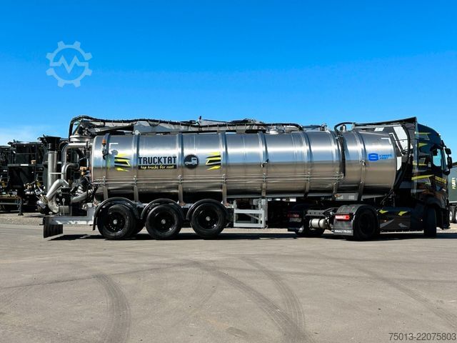 Semi trailer tangki  SCHWARTE JANSKY Hochleistungs-Zubringer, MIETEN?