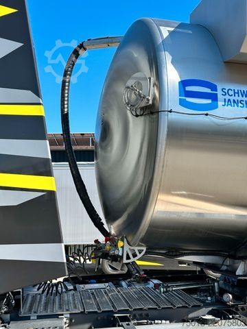 Semi trailer tangki  SCHWARTE JANSKY Hochleistungs-Zubringer, MIETEN?