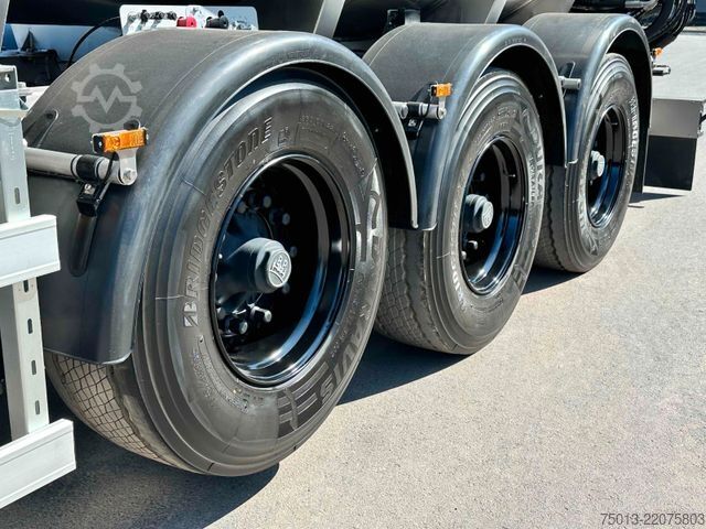 Semi trailer tangki  SCHWARTE JANSKY Hochleistungs-Zubringer, MIETEN?