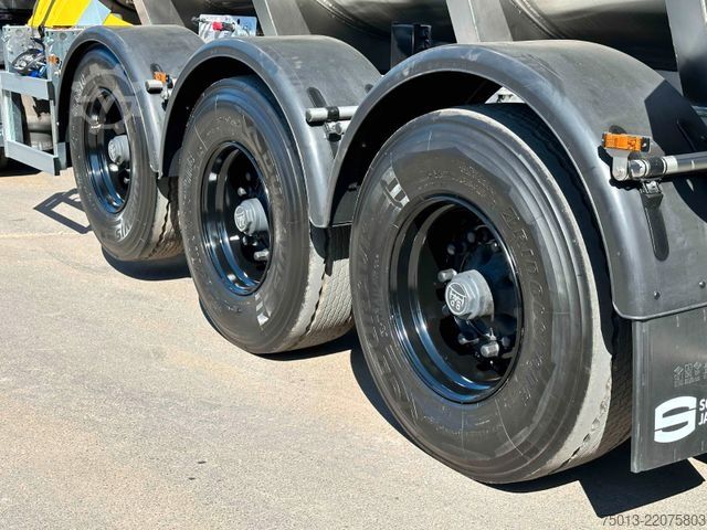 Semi trailer tangki  SCHWARTE JANSKY Hochleistungs-Zubringer, MIETEN?