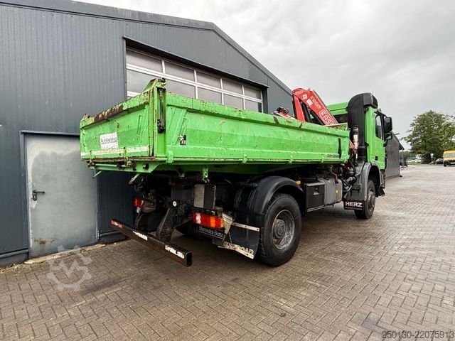 ত্রি-দিক ডাম্প ট্রাক MERCEDES-BENZ Actros 2036 4x4BB/MEILLER DSK 6m³/ FASSI F105XP