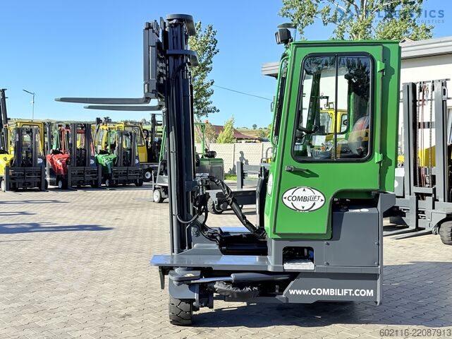 Carrello elevatore a 4 direzioni Combilift C3500 DIESEL DUPLEX 4100 FREE LIFT CABIN