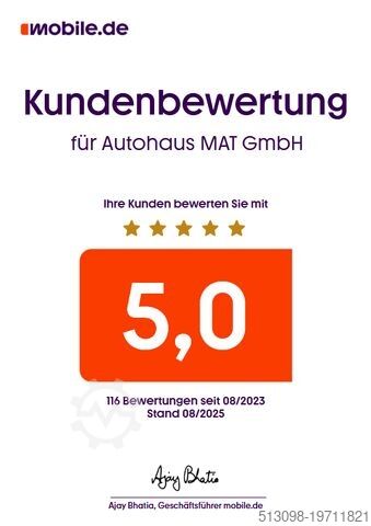 Furgoneta de caja alta VOLKSWAGEN T6 2,0 TSI EXTRA HOCHDACH LANG KLIMA 1.HAND