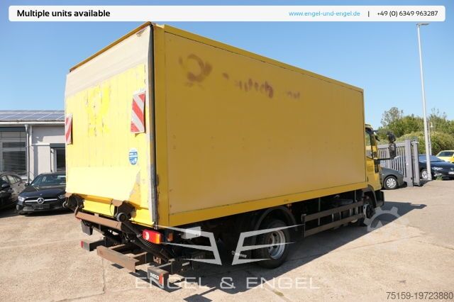 רכב קופסא iveco EuroCargo ML 75 E 16 P LBW LUFT AUTOMATIK EURO-5