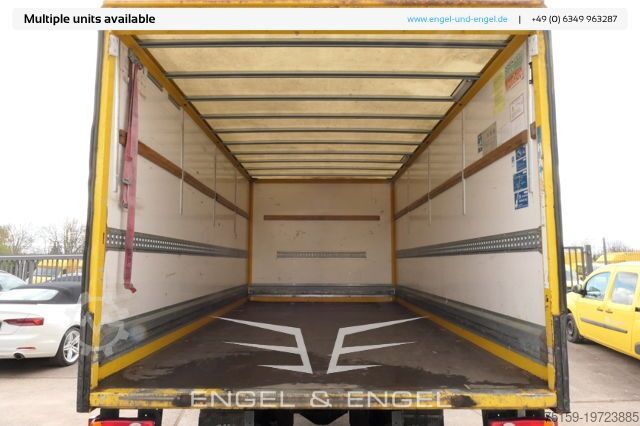 Flokkbíll iveco EuroCargo ML 75 E 16 P LBW LUFT AUTOMATIK COC EURO-5 Koffer-Innenlänge 5,5m