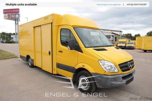 Skriňová dodávka mercedes-benz SPRINTER 310 CDI MAXI EURO-5 KOFFER REGALE KAMERA DURCHGANG