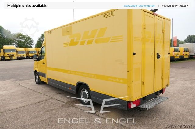 Skriňová dodávka mercedes-benz SPRINTER 310 CDI MAXI EURO-5 KOFFER REGALE KAMERA DURCHGANG