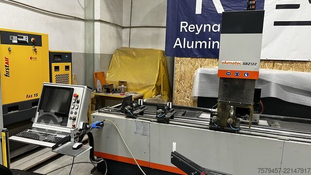 3-teljeline CNC keskus profiilide jaoks Elumatec SBZ 122/33