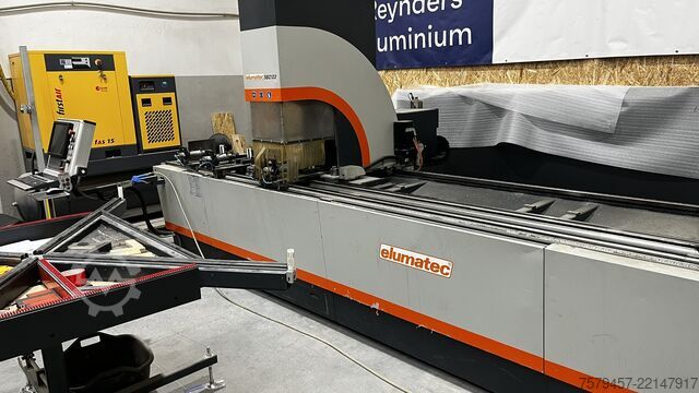 3-teljeline CNC keskus profiilide jaoks Elumatec SBZ 122/33