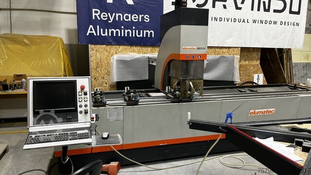 3-teljeline CNC keskus profiilide jaoks Elumatec SBZ 122/33