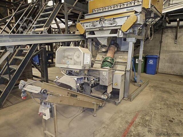 Linha de pesagem e corte Affeldt Affeldt Weighing and clipping line