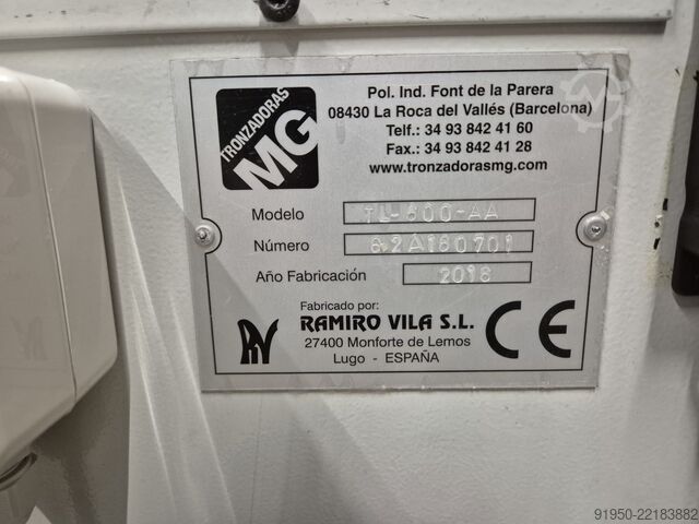 Serra circular para metais leves e alumínio Tronzadoras TL-600-AA