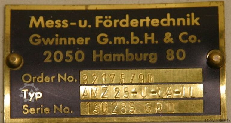 Side channel pump, delivery pump Gwinner AMZ 25-U-LA-LL