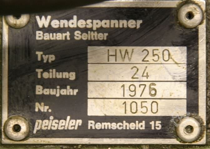 Braçadeira reversível peiseler HW 250