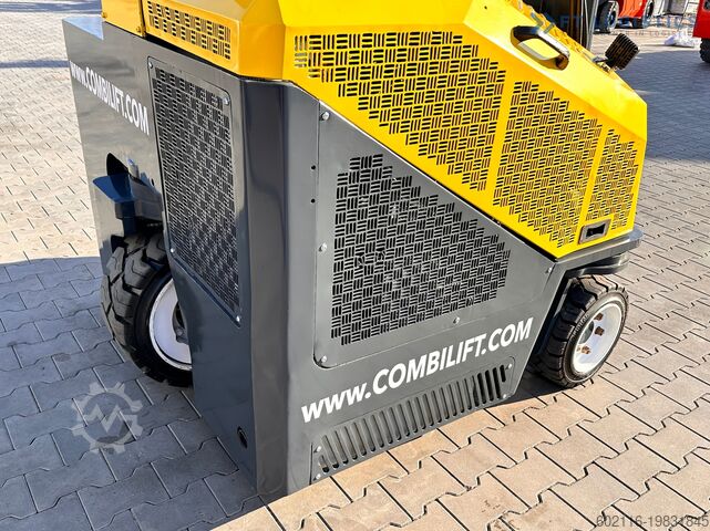Carretilla elevadora de 4 vías Combilift CB3000 / FREE LIFT / NEW TIRES /LIKE NEW