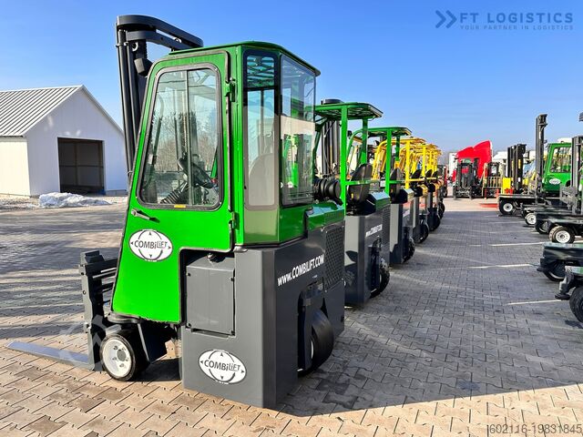Carretilla elevadora de 4 vías Combilift CB3000 / FREE LIFT / NEW TIRES /LIKE NEW