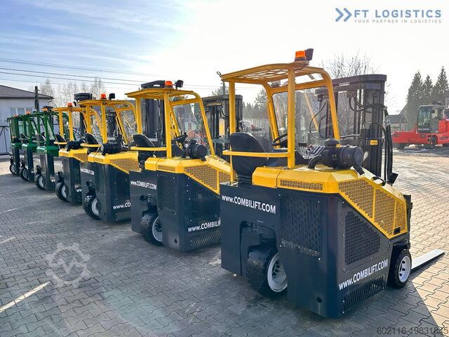 Carretilla elevadora de 4 vías Combilift CB3000 / FREE LIFT / NEW TIRES /LIKE NEW