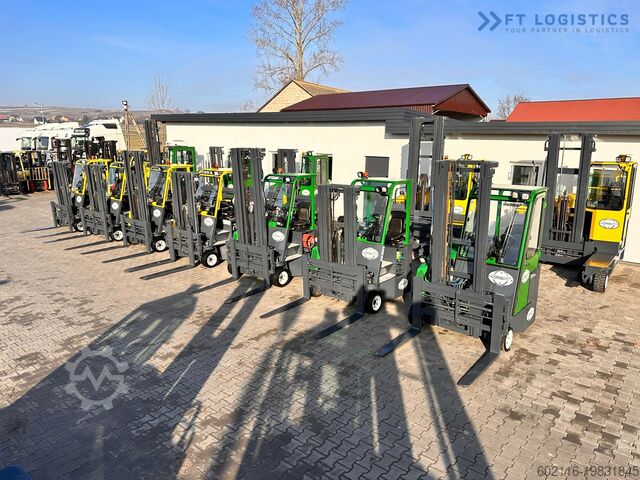 Carretilla elevadora de 4 vías Combilift CB3000 / FREE LIFT / NEW TIRES /LIKE NEW