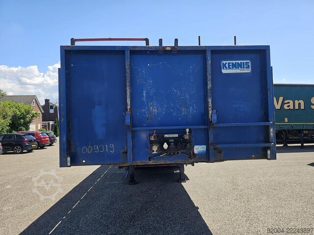 Flatbed PACTON t4-001 / 4 AXLE TRAILER /2 LIFT AXLES /2 STEERI...
