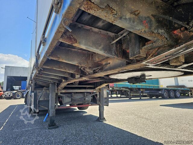 Flatbed PACTON t4-001 / 4 AXLE TRAILER /2 LIFT AXLES /2 STEERI...