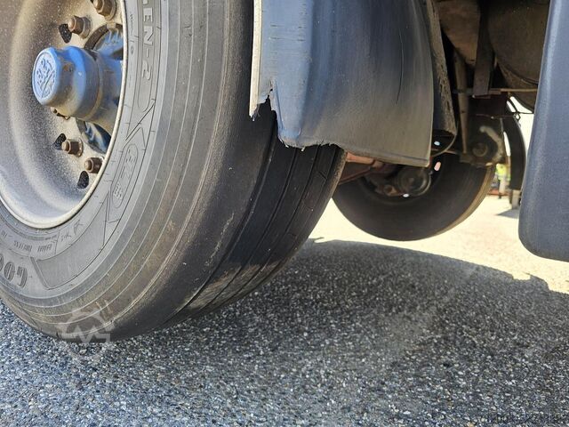 Flatbed PACTON t4-001 / 4 AXLE TRAILER /2 LIFT AXLES /2 STEERI...