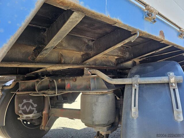 Flatbed PACTON t4-001 / 4 AXLE TRAILER /2 LIFT AXLES /2 STEERI...