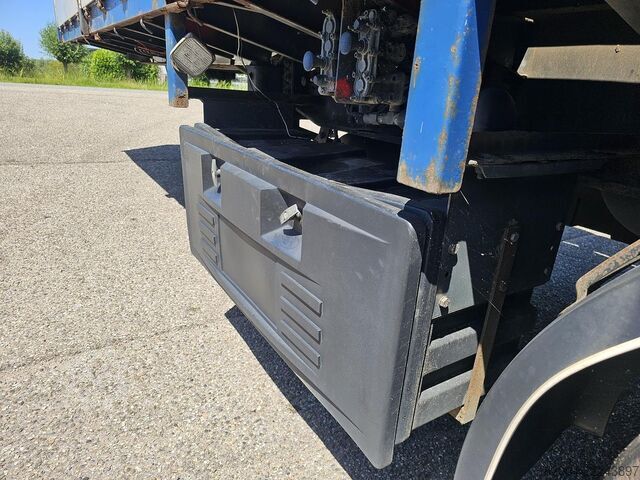 Flatbed PACTON t4-001 / 4 AXLE TRAILER /2 LIFT AXLES /2 STEERI...