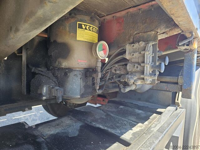 Flatbed PACTON t4-001 / 4 AXLE TRAILER /2 LIFT AXLES /2 STEERI...
