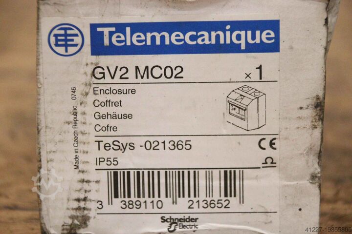 Variklio apsaugos jungiklis Telemecanique GV2 ME10  GVAX385