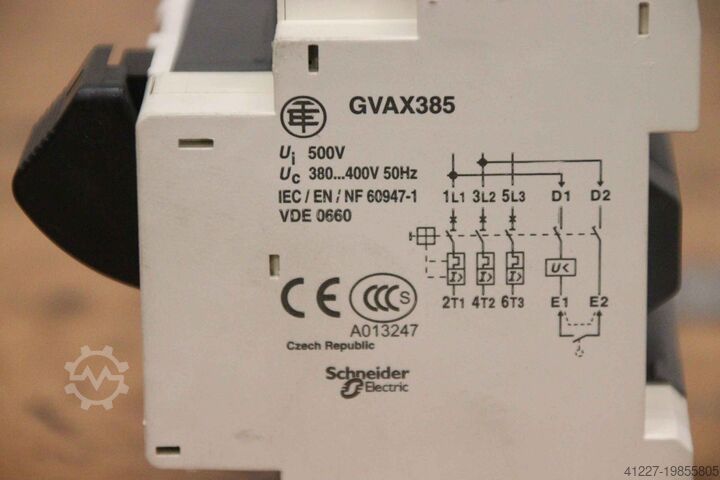 Variklio apsaugos jungiklis Telemecanique GV2 ME10  GVAX385