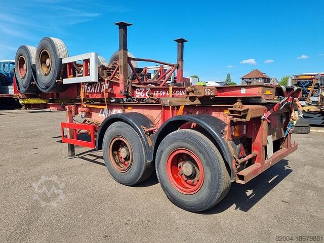 Konteinerių vežimas KOELNER 20 FT CHASSIS 29 TONS STEELSUSPENSION  DRUM BRAKES