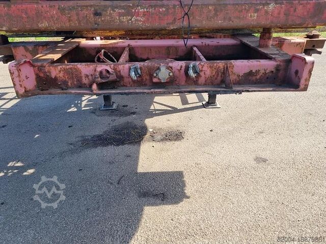 Konteinerių vežimas KOELNER 20 FT CHASSIS 29 TONS STEELSUSPENSION  DRUM BRAKES