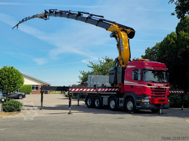Vinç kamyonu Scania R490 EFFER JIB/LIER!!44METER LANGARM!!...