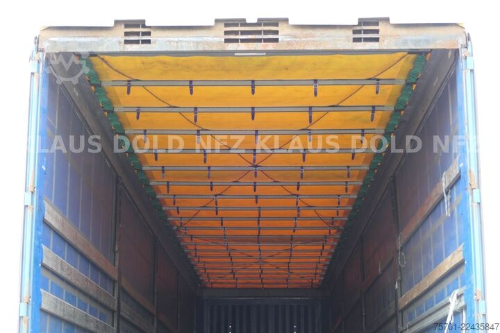 Semirremolque abierto con toldo KRONE SD Pritsche Plane BPW-Achsen Scheibenbremsen