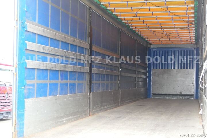 Semirremolque abierto con toldo KRONE SD Pritsche Plane BPW-Achsen Scheibenbremsen
