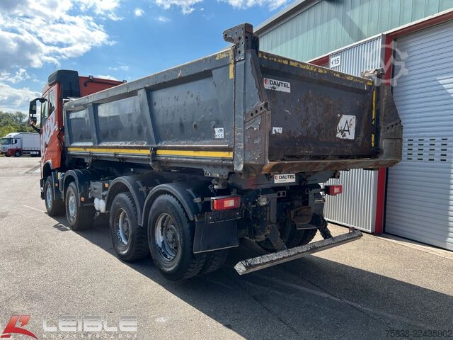 Tipvogn VOLVO FH500 8x4*Dreiseitenkipper*Bordmatik*VEB*Liege