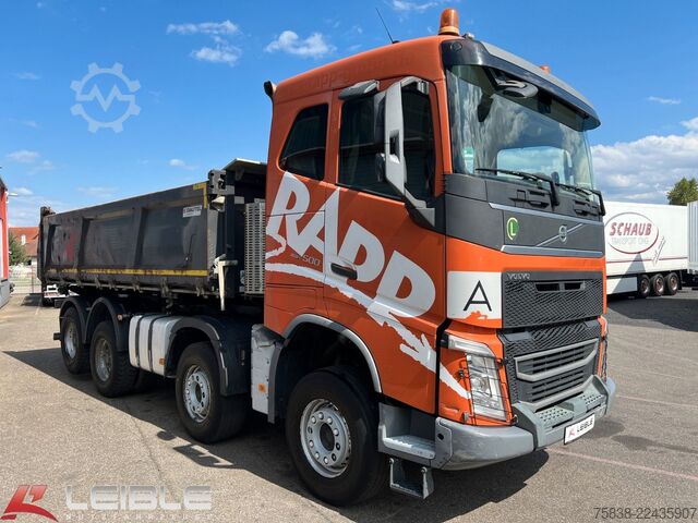 Tre-sidet tipbil VOLVO FH500 8x4*Dreiseitenkipper*Bordmatik*VEB*Liege
