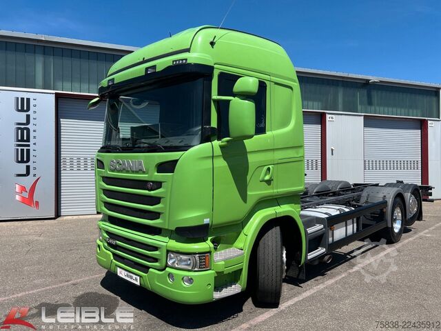 Lastbilchassis SCANIA R450*6x2 Chassis*Vollluft*Lift-/Lenk*Standklima*