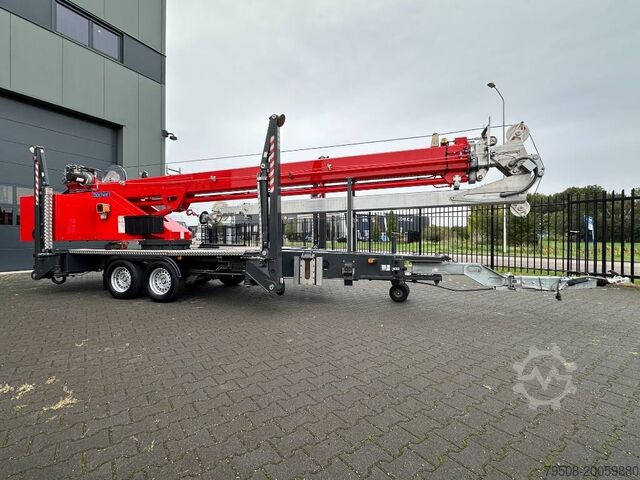 Alle terrein kraan Böcker AHK 30/1500 KS, Trailer Crane, 2017, 1.890 hours!